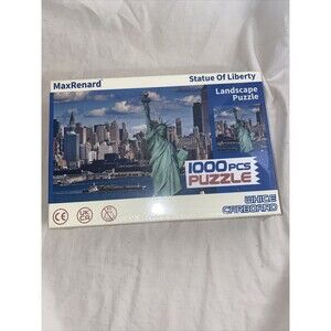 new york city statue of liberty 1000 Pieces Jigsaw Puzzles Landscape New